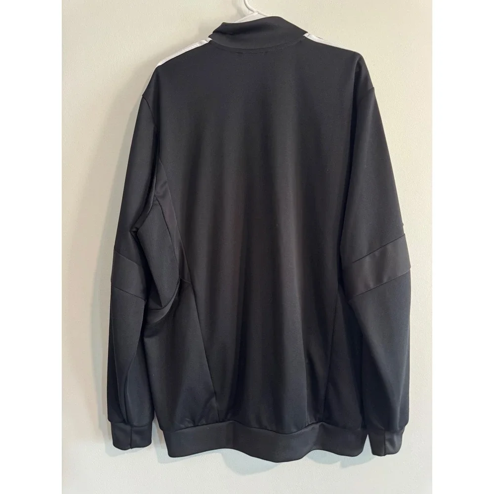 Adidas Tiro 19 Training Track Jacket Mens 2XL Black White‎ 3-Stripe DJ2594